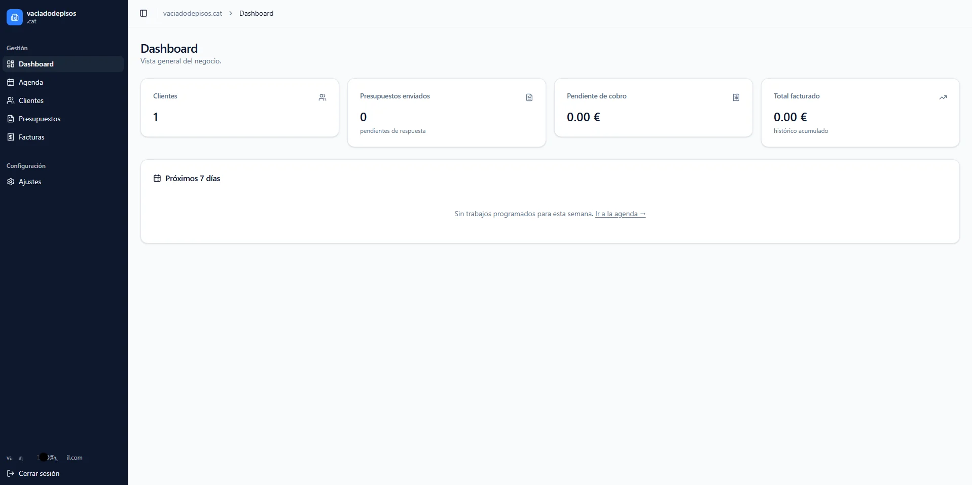 Le CRM de VaciadoDePisos